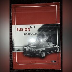 2012 Ford Fusion owners manual $8 OBO